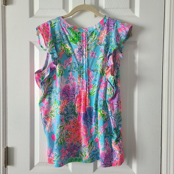 Lilly Pulitzer Golda Top - Picture 2 of 4